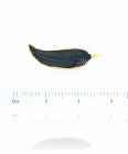 Carved Horn Feather