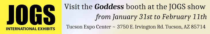 Goddess at the JOGS show in Tucson 2019