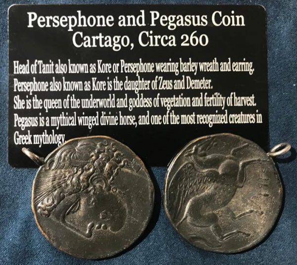 Persephone and Pegasus Coin